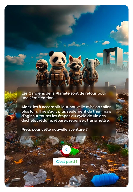 Aperçu du jeu Les Gardiens de la Planète